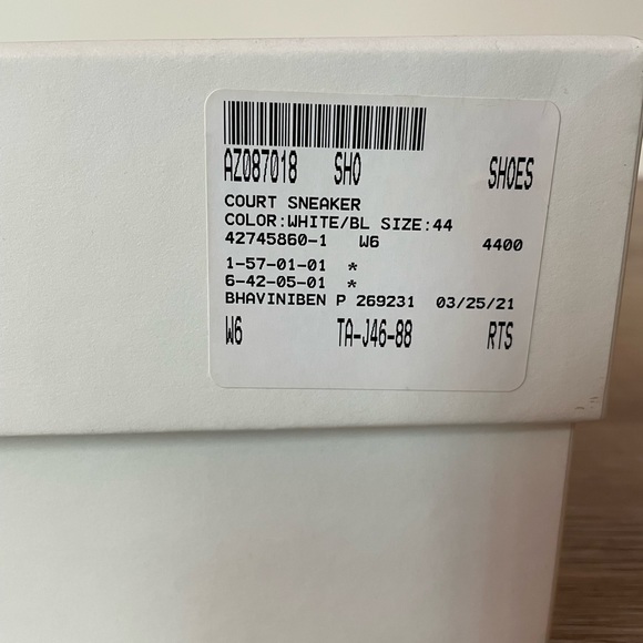 Alexander McQueen Court Trainer Sneakers Size 44 - Picture 6 of 7